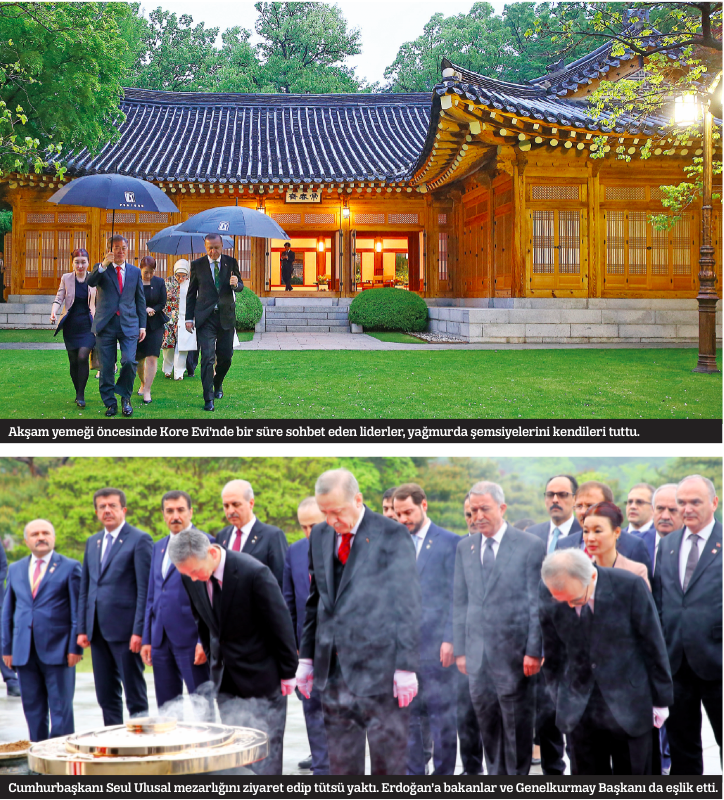 Erdoğan'dan Seul'de çağrı: Kore'ye kanal daveti